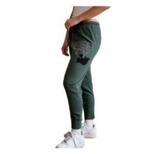 FREECITY 3/4 Cotton Sweatpants Jogger  Green Size S
